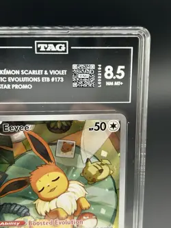 Eevee 173 SV: Scarlet & Violet Promo Cards Holo TAG 8.5 NM MT+ | CERT: L6022194 - Image 3