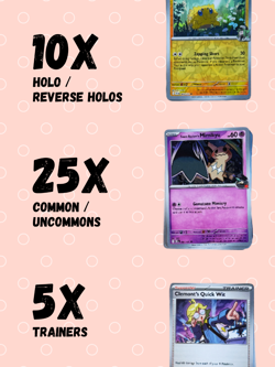 Pokemon Card Pack of 40 Cards with 10 Guaranteed Holos or Rares - Image 2