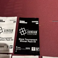 Gundam TCG Card Game Store Tournament Kit 2026 Vol 3 English New Sealed - Image 2