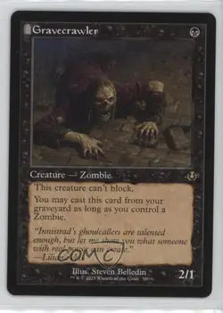 Gravecrawler (Retro Frame) Magic: Innistrad Remastered INR #380 - Image 1