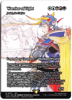 Warrior of Light - Jodah, the Unifier (Showcase) R FINAL FANTASY: 17 NM - Image 1