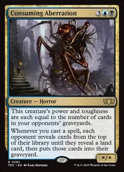 MTG CONSUMING ABERRATION 283 TDC NM R - Image 1