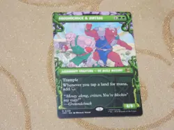 MTG Showcase Groundchuck & Dirtbag x1 Rare TNMT NM Low S&H - Image 1