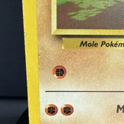 Pokemon TCG Diglett Base Set 47/102- Fight Symbol Error Card - Image 3