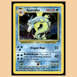 Gyarados #6 1999 Classic - Base Set Stage 1/Rare Holo Pokemon Card EX - Image 1