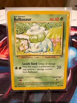 Bulbasaur 68/110 Legendary Collection 2002 WOTC LP Pokemon - Image 1