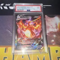 Pokemon Charizard VMAX SWSH261 Ultra-Premium Full Art Holo Promo PSA 9 - Image 1