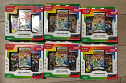 Pokemon - First Partner Illustration Collection Series 1 - Lot of 6 - Image 1