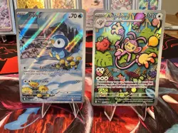 Piplup 098/094 & Ambipom 107/094 Phantasmal Flames Pack Fresh Pokemon TCG - Image 1