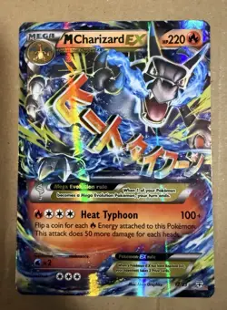 M Charizard EX 12/83 Generations Holofoil Ultra Rare Pokemon TCG - Image 1