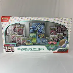 Pokemon TCG Scarlet & Violet 151 Blooming Waters Premium Collection Box Sealed - Image 1