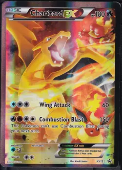 Pokemon Charizard EX XY121 Full Art Black Star Promo XY Generations - Image 1