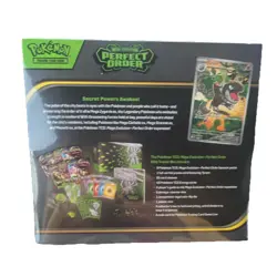 Pokemon Center Perfect Order Elite Trainer Box ETB 3/27 PRESALE Factory Sealed - Image 2