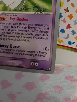 Pokemon TCG Gardevoir 7/109 World Championships 2004 Kevin Nguyen Signature NM - Image 4