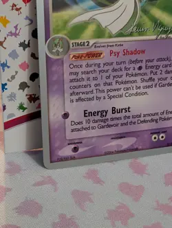 Pokemon TCG Gardevoir 7/109 World Championships 2004 Kevin Nguyen Signature NM - Image 5