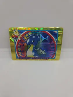 Lapras Sticker Pokemon Vending Machine Holo Nintendo 1998 Bandai Vintage - Image 1