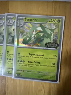 Perfect Order Build & Battle Deck Pokemon Serperior MEP 064 - Image 2