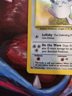 WIGGLYTUFF 16/64 UNLIMITED JUNGLE HOLO MP POKEMON TCG - Image 5