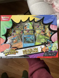 Pokemon Mega Evolution Ascended Heroes Deluxe Pin Collection - New and Sealed - Image 1