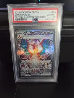 Pokemon Obsidian Flames - Charizard ex 223/197 PSA 10 Special Illustration Rare - Image 3