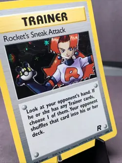 Pokemon TCG Rocket’s Sneak Attack Holo Rare 16/82 Team Rocket WOTC VTG 2000 NM- - Image 2