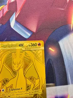 Mega Charizard Y EX 294/217 Pokemon gold secret rare - Image 2