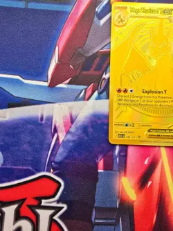 Mega Charizard Y EX 294/217 Pokemon gold secret rare - Image 5