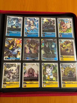 Digimon Card Game BT3 Version 1.0 + 1.5 Complete Master Base Set C + U + R + SR - Image 3
