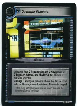 Star Trek CCG 2nd Ed Call to Arms Rare's, Cards Are Nr-Mint. Drop Down Box Sale. - Image 4