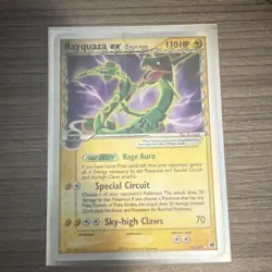 Pokemon Rayquaza ex EX Delta Species Holo Rare 97/101 110HP Dragon Card - Image 1