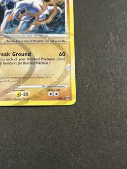 Arceus LV.100 AR8 Platinum Arceus Holo Rare Pokemon Card 2009 Fighting Type - Image 5