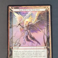 MTG - Your Will is not Your Own Oversize Card Archenemy - LP Magic the Gathering - Image 5