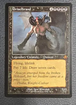 Griselbrand Retro Frame Innistrad Remastered MTG NM Magic Card - Image 1