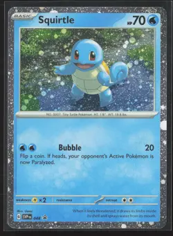 Squirtle - (Cosmos Holo) Promo SV: Scarlet & Violet Promo Cards 048 NM - Image 1