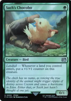 Sazh's Chocobo FINAL FANTASY Foil NM 200 - Image 1