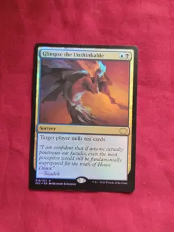Mint/Near-Mint, English - 1 x MTG Glimpse the Unthinkable - Foil Double Masters - Image 1