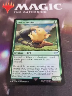 Mtg. Sazh's Chocobo. Foil. Final Fantasy. Pack Fresh - Image 1