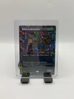MTG, Bebop & Rocksteady 204 (Borderless) Teenage Mutant Ninja Turtles Regular NM - Image 1