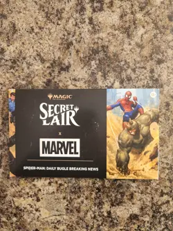 MTG Secret Lair Spider-Man: Daily Bugle Breaking News (Non Foil) Sealed - Image 1