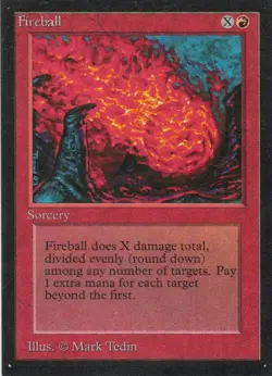 MTG: Collector's Edition: Fireball: Lightly Played Condition - Image 1