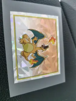 Merlin pokemon Serie 2 Charizard/Glurak/Dracaufeu No. 121 cracked Ice HOLO NM - Image 1