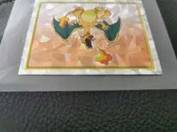 Merlin pokemon Serie 2 Charizard/Glurak/Dracaufeu No. 121 cracked Ice HOLO NM - Image 3