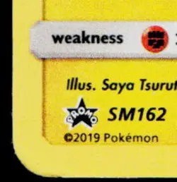 2016-19 Pokemon Gaming SM Black Star Promos Pikachu #SM162 - Image 4