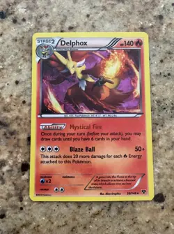 Delphox 26/146 XY Holo Pokemon TCG Lightly Played - Image 1
