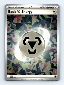 #16 2023 Scarlet and Violet Energy CRACKED ICE ] Basic Metal Energy - Image 1