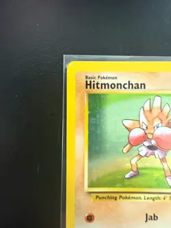Pokemon TCG Hitmonchan Base Set 7/102 Holo 1999-2000 Wizards Base Set NM - Image 3