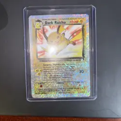 Pokemon Dark Raichu Reverse Foil Legendary Collection #7 (2002) - Image 1