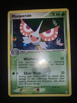 Carta Pokemon Masquerain Reverse Holo 20/101 Eng English Ex Hidden Legends - Image 1