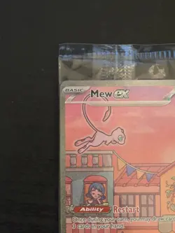 Mew EX 053 Sealed - Scarlet & Violet 151 - Black Star Promo - Pokemon - Image 2