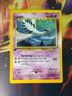 Lugia 20/64 NM Non Holo Rare 1st Edition Neo Revelation 2001 Pokemon TCG - Image 1